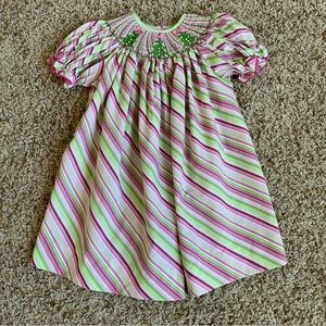 Smocked Christmas Dress Southern Sunshine Kids